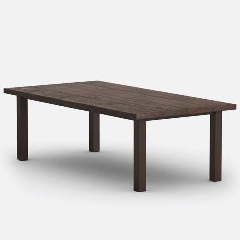 Homecrest Timber 254284D 84 Inch Dining Table Westrich Furniture